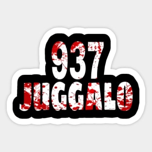 937 Juggalo Sticker